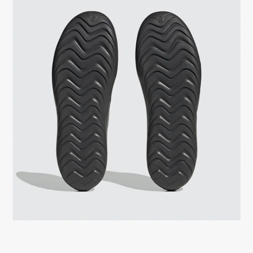Adidas Adicane Black Slip-On Clogs